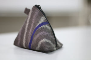 Ikat Triangle Pouch