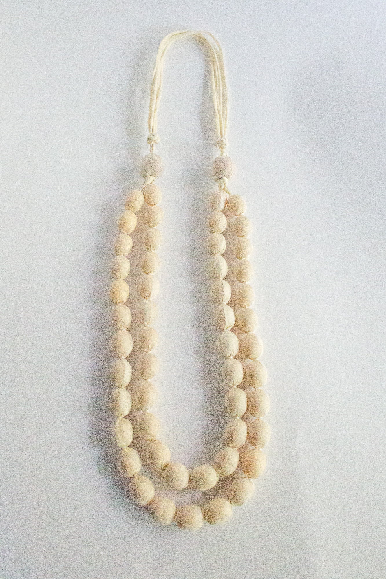 2 Strand Silk Necklace