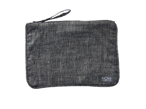 Willa Wears Large Pouch Charcoal
