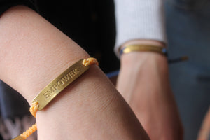 Logo Bracelet - (Yellow/Empower)