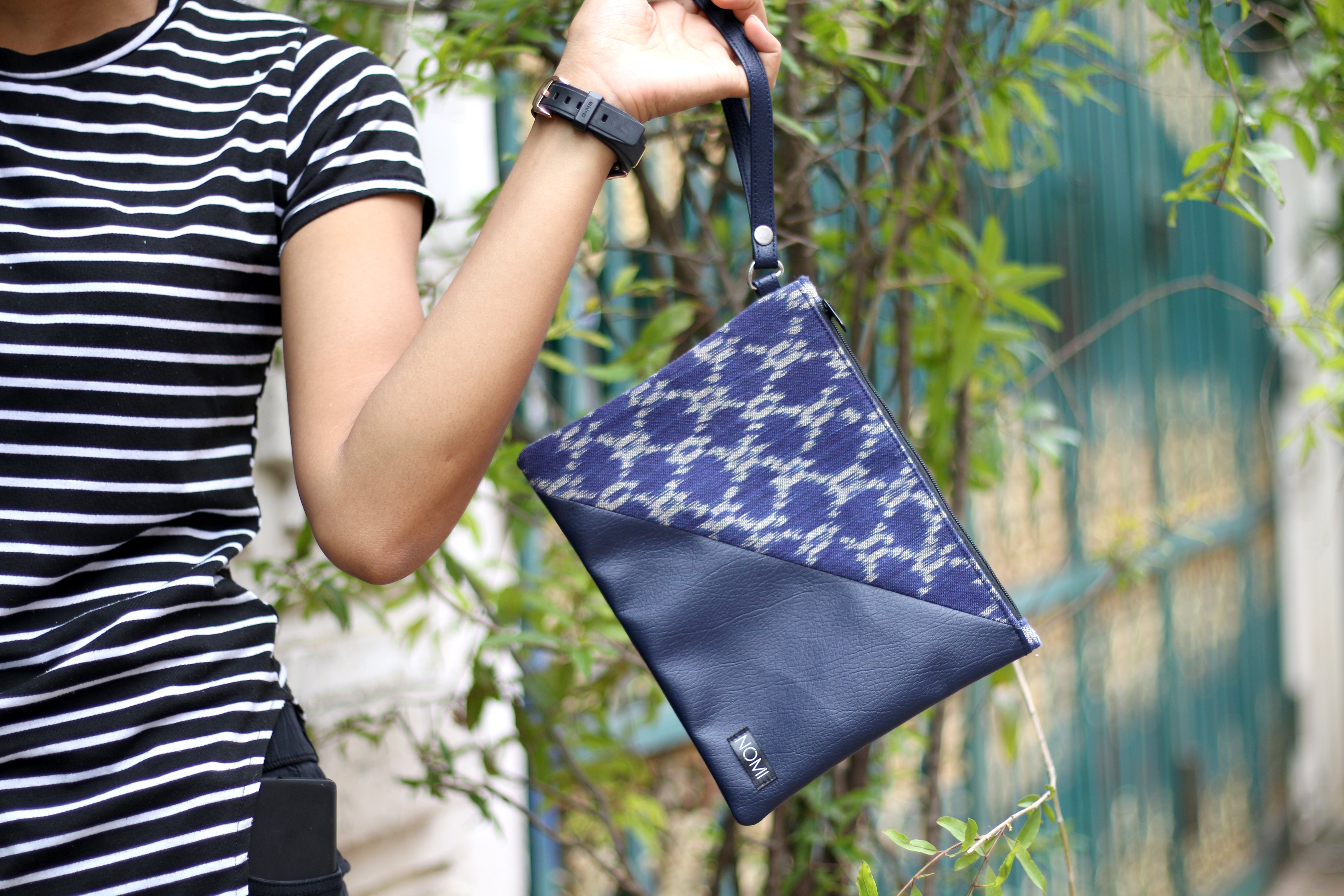 Ikat Wristlet