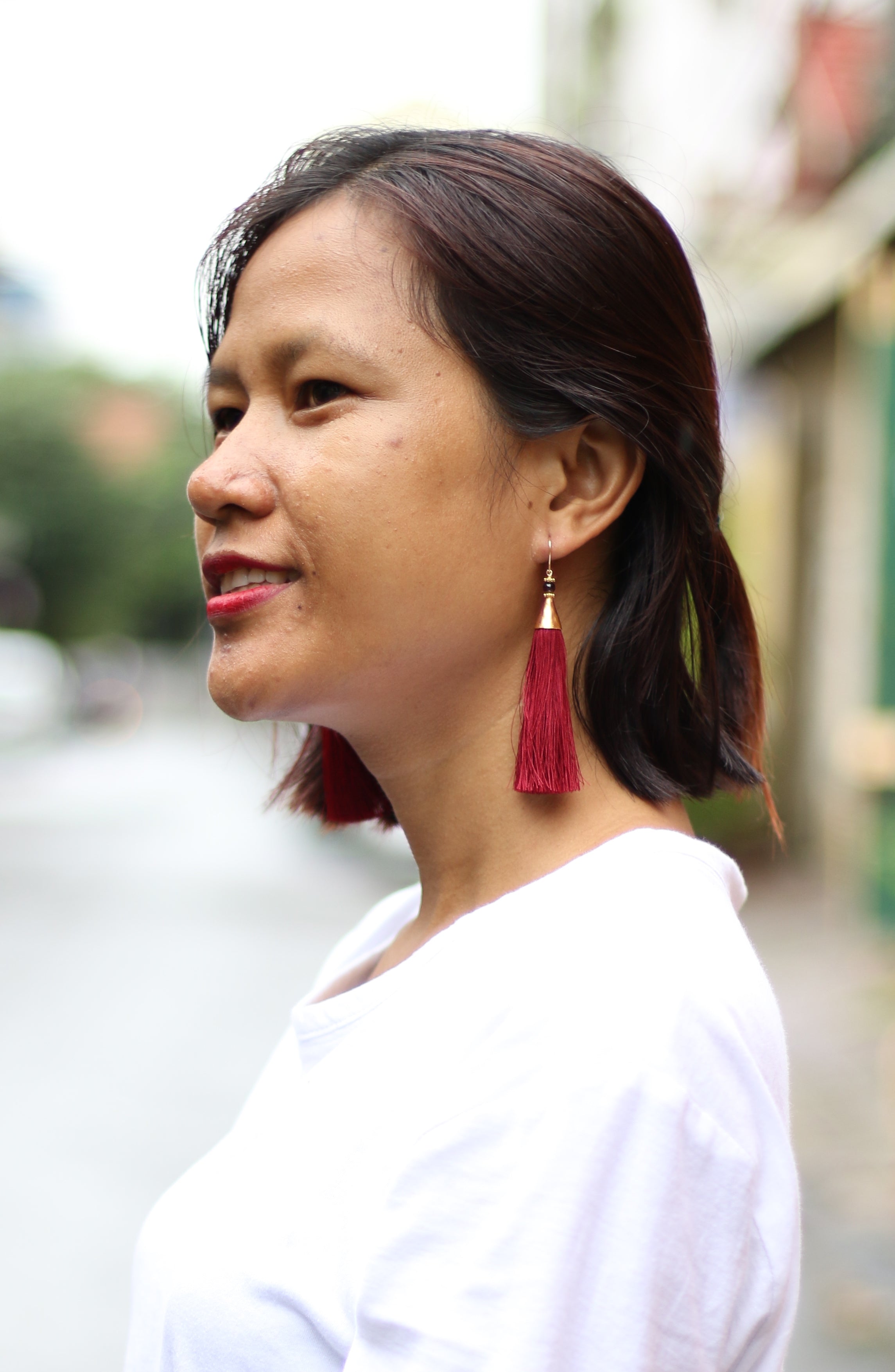 Infinite Tassel Earrings