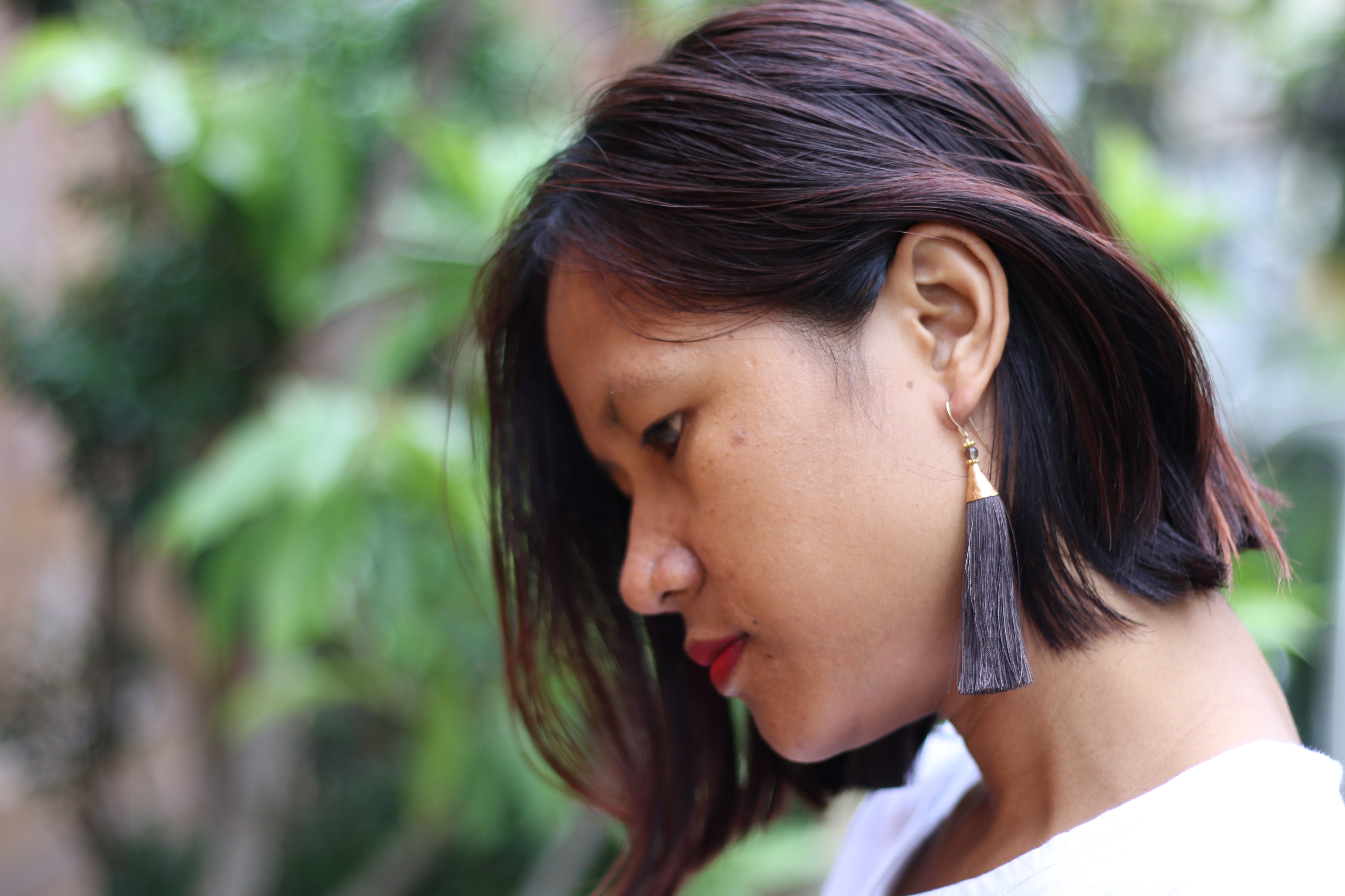 Infinite Tassel Earrings