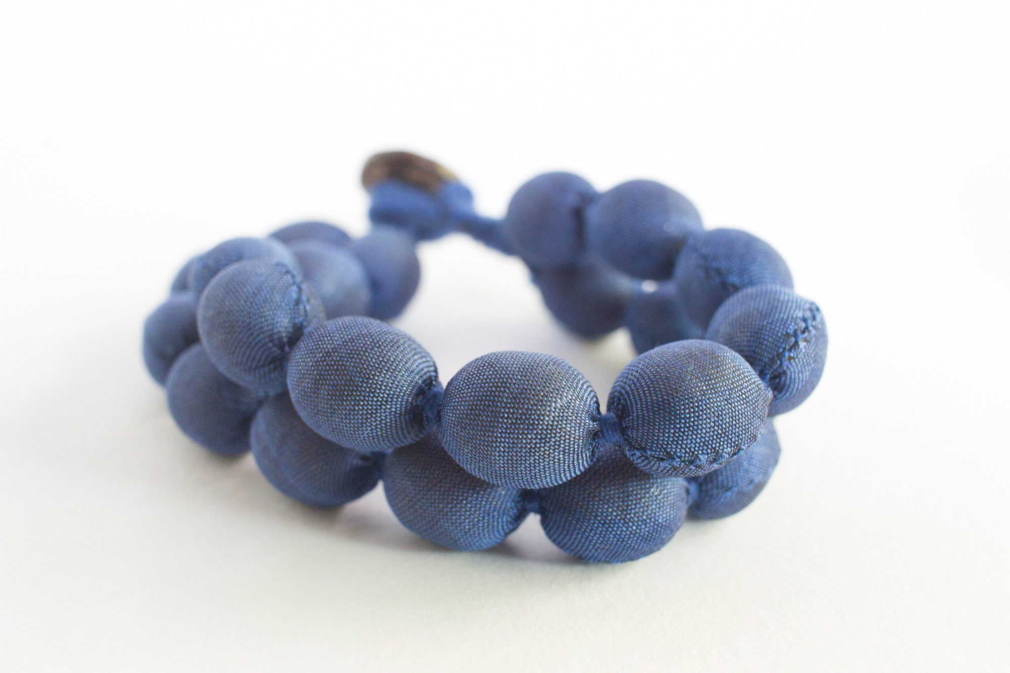 2 Strand Coconut Button Bracelet