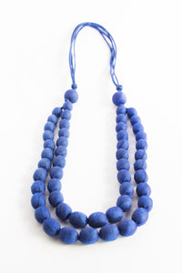 2 Strand Silk Necklace