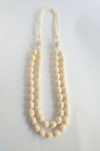 2 Strand Silk Necklace