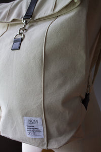 Canvas Foldover Backpack
