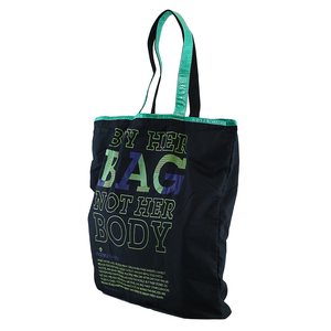 Slogan Zip Tote